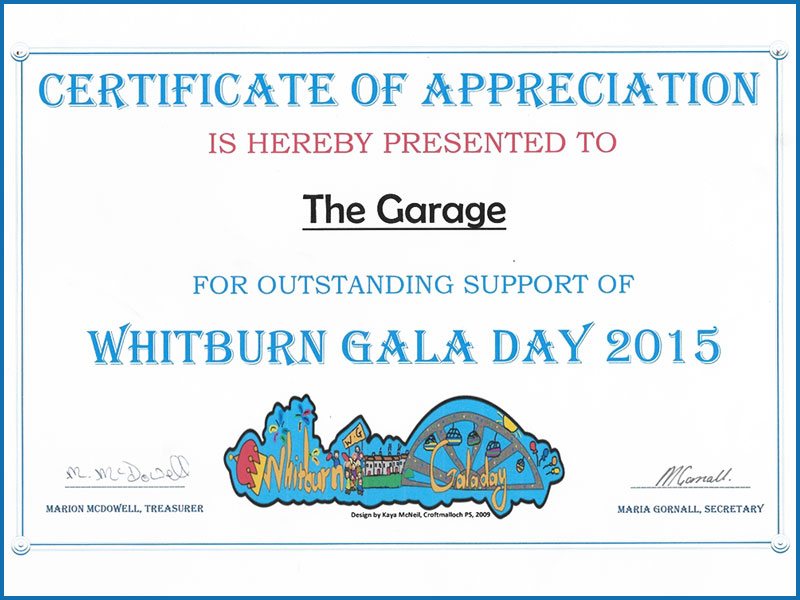 Whitburn Galaday 2015