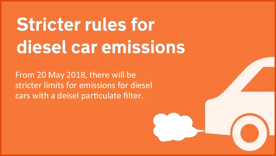 Stricter rules for diesel car emissions